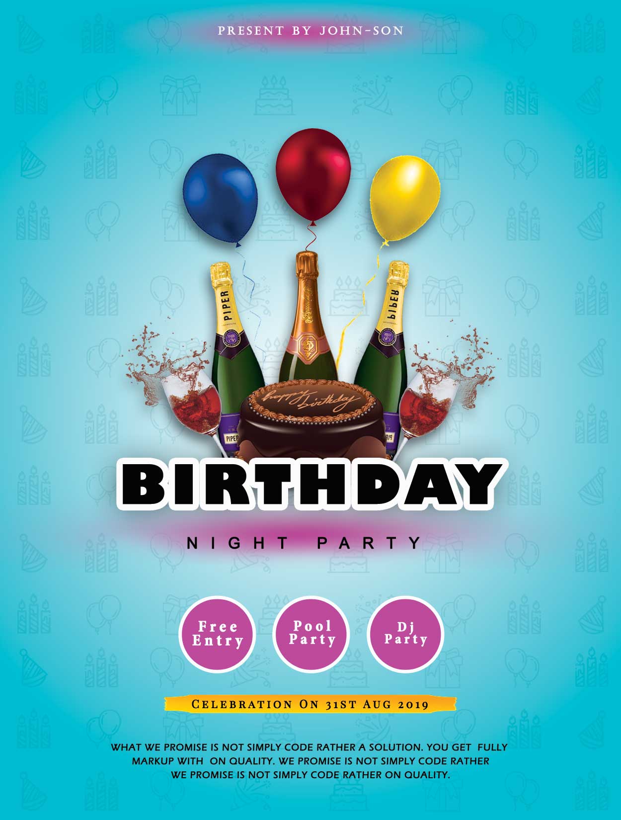 Birthday Party Poster